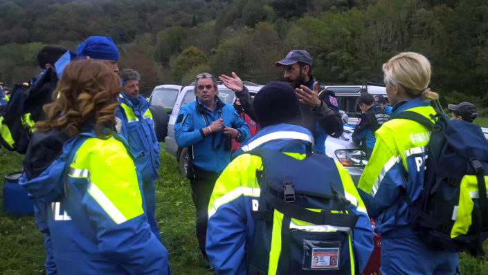 Briefing inizialeesercitazione Protezione Civile Prepotto