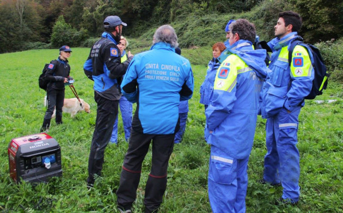 Briefing inizialeesercitazione Protezione Civile Prepotto